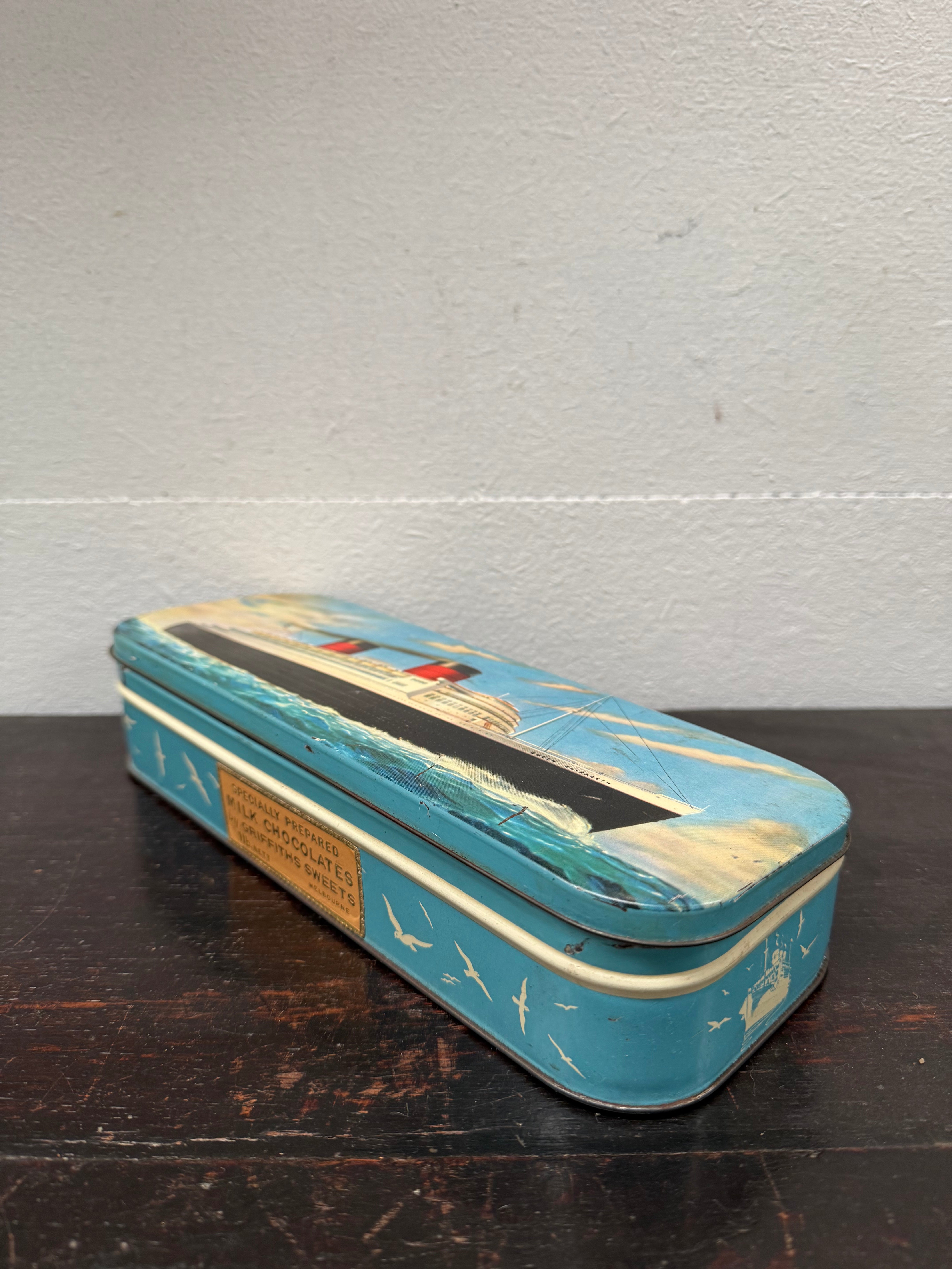 Vintage Griffiths Sweets Tin | Antique & Vintage | Moonee Ponds Antiques | Australia Wide Delivery