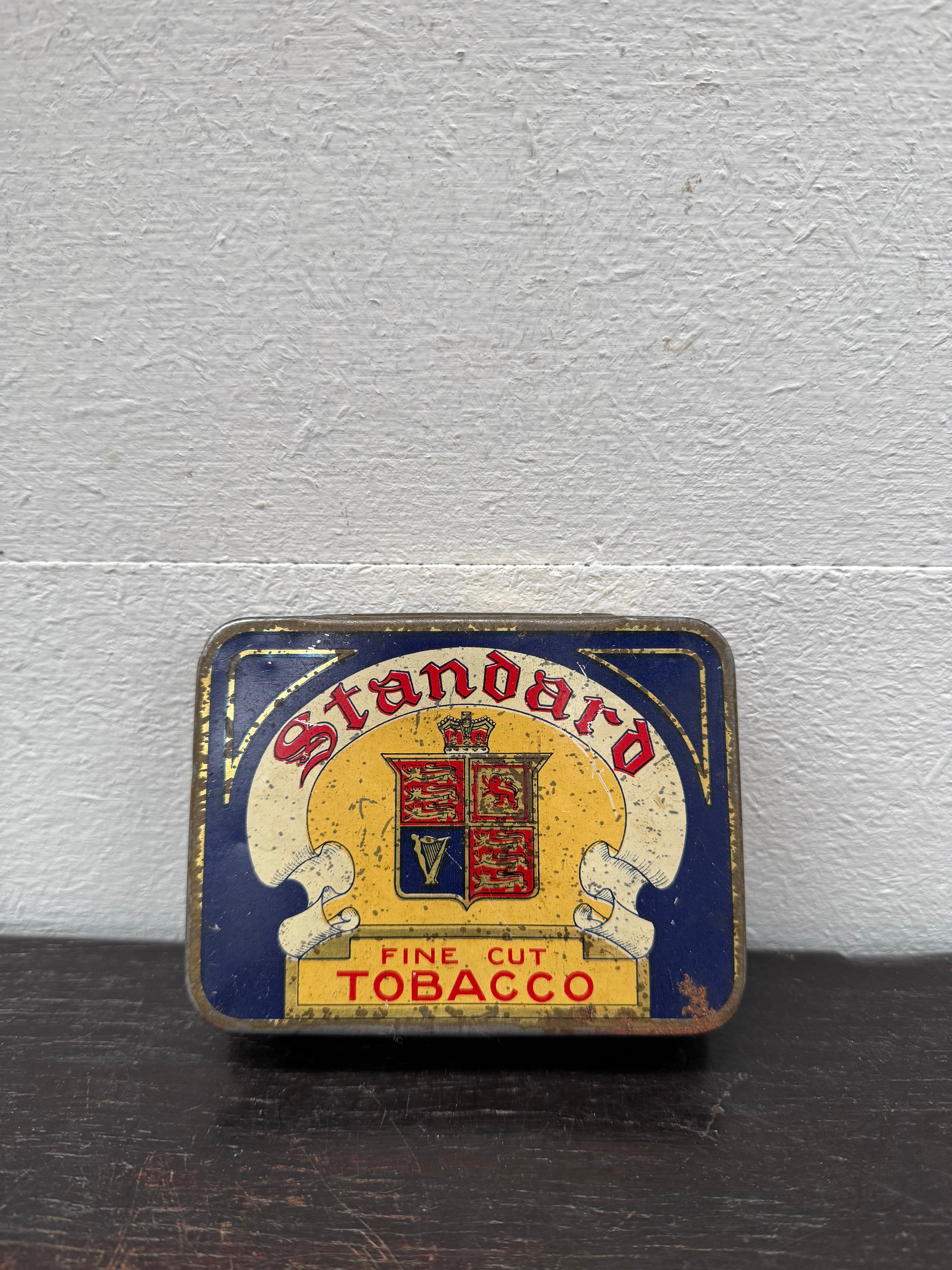 Vintage Australian Standard Fine Cut 2oz Tobacco Tin | Antique & Vintage | Moonee Ponds Antiques | Australia Wide Delivery