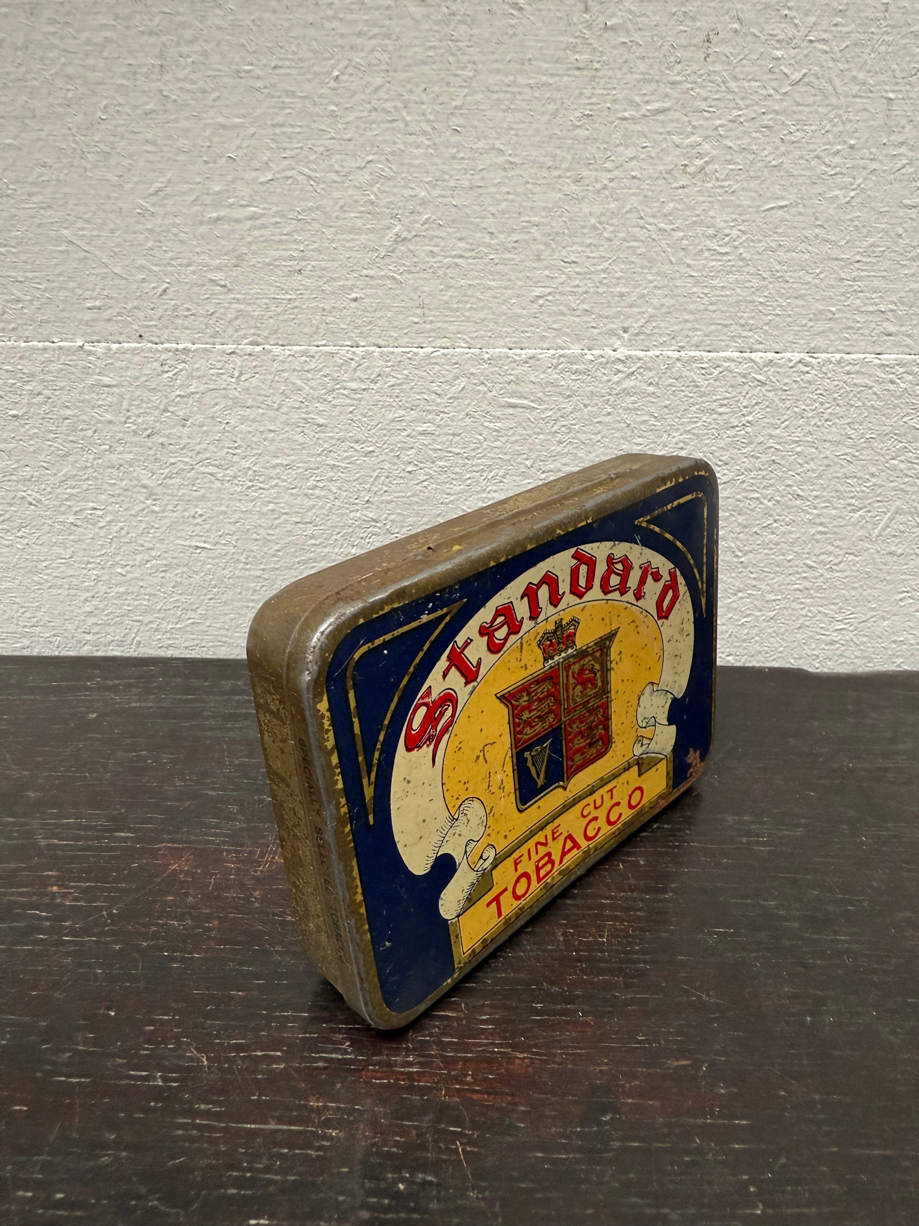 Vintage Australian Standard Fine Cut 2oz Tobacco Tin | Antique & Vintage | Moonee Ponds Antiques | Australia Wide Delivery