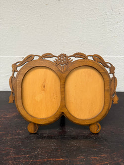 Vintage Fretwork Double Section Picture Frame | Antique & Vintage | Moonee Ponds Antiques | Australia Wide Delivery