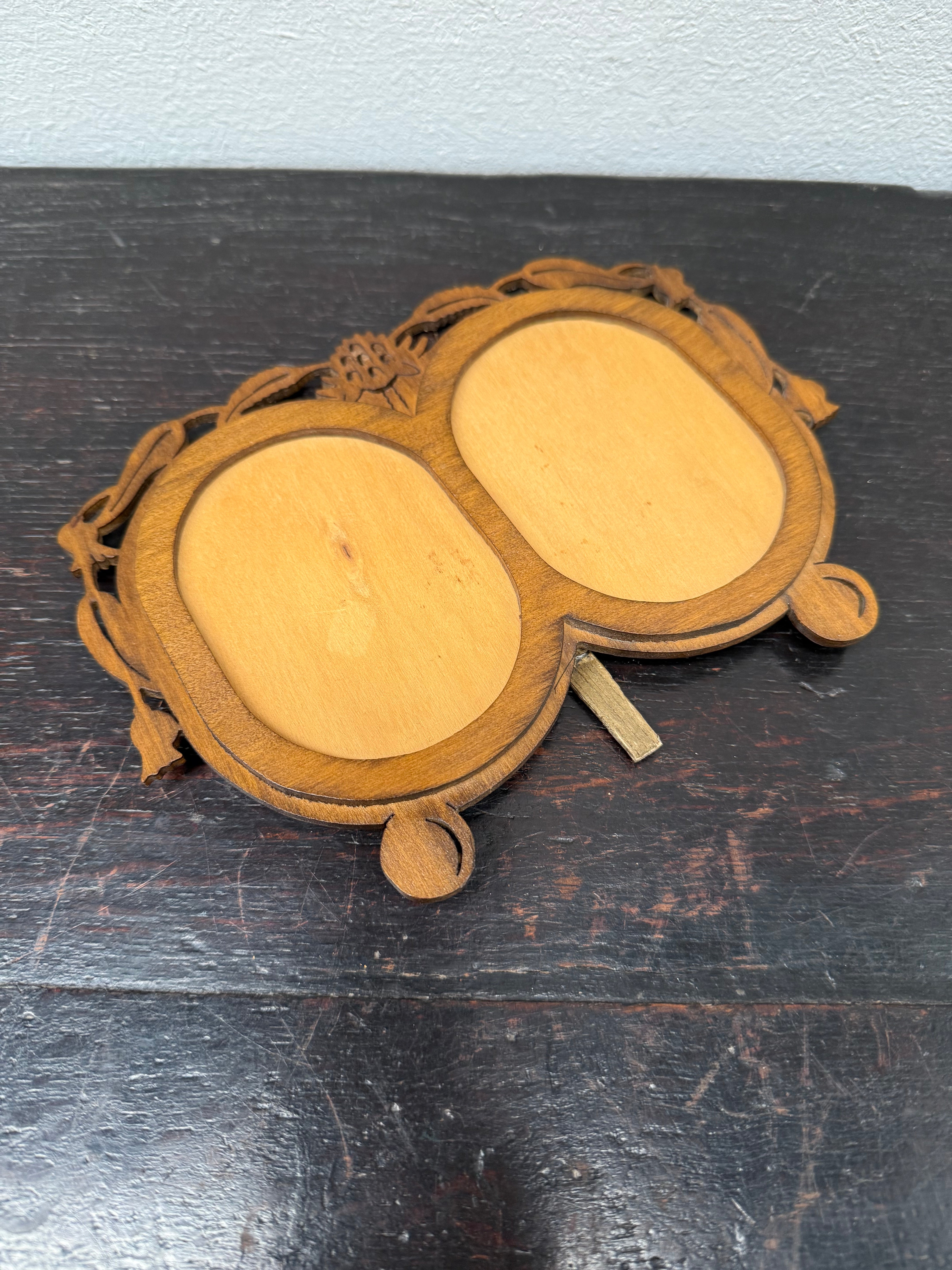 Vintage Fretwork Double Section Picture Frame | Antique & Vintage | Moonee Ponds Antiques | Australia Wide