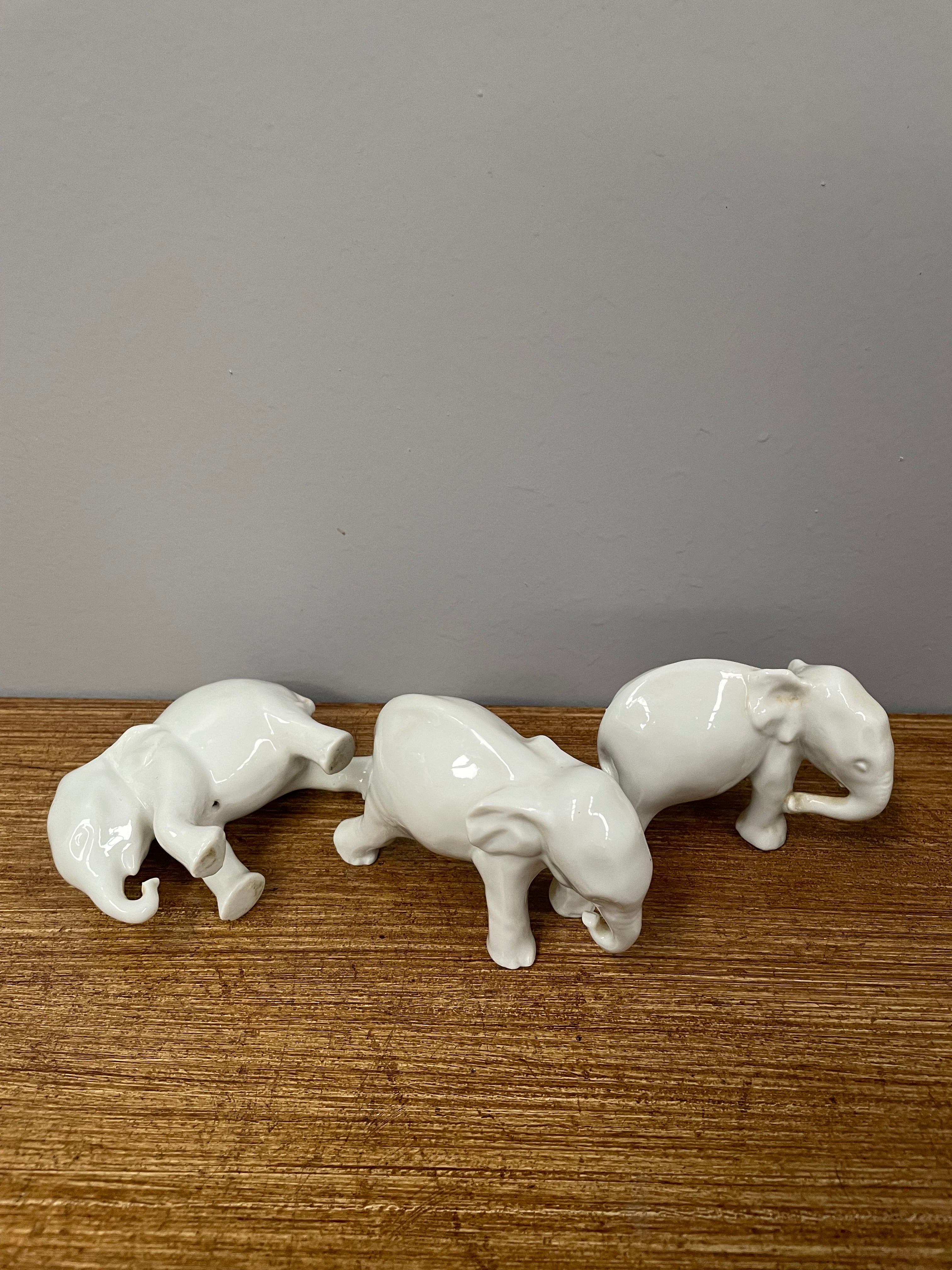 Vintage Set of Japanese Elephants | Antique & Vintage | Moonee Ponds Antiques | Australia Wide Delivery