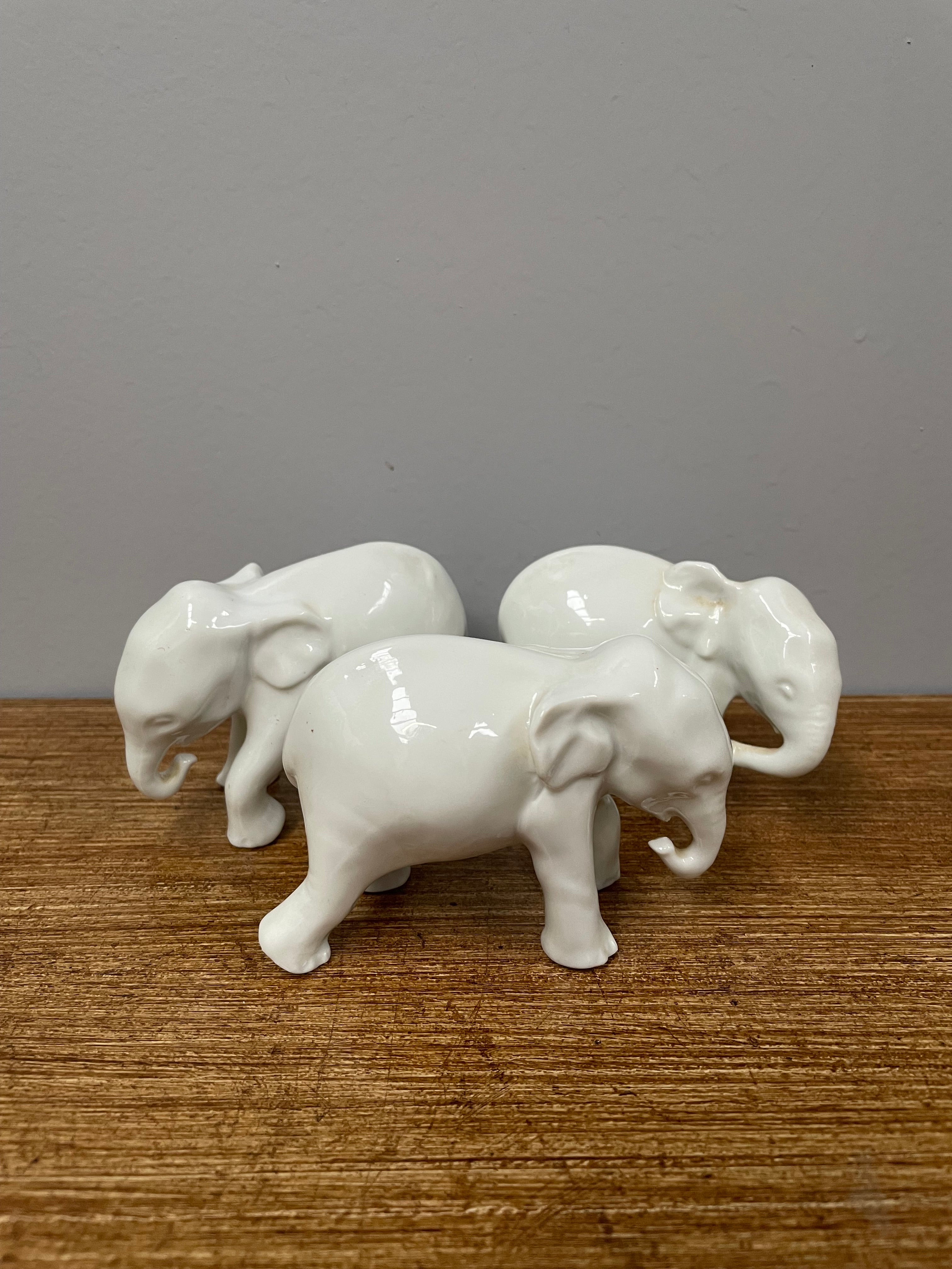 Vintage Set of Japanese Elephants | Antique & Vintage | Moonee Ponds Antiques | Australia Wide Delivery