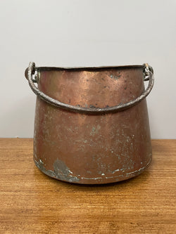 Antique Copper Bucket with Handle | Antique & Vintage | Moonee Ponds Antiques | Australia Wide Delivery