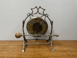 Antique Silver Plated Dinner Gong | Antique & Vintage | Moonee Ponds Antiques | Australia Wide Delivery