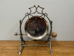 Antique Silver Plated Dinner Gong | Antique & Vintage | Moonee Ponds Antiques | Australia Wide Delivery
