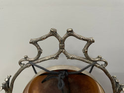 Antique Silver Plated Dinner Gong | Antique & Vintage | Moonee Ponds Antiques | Australia Wide Delivery