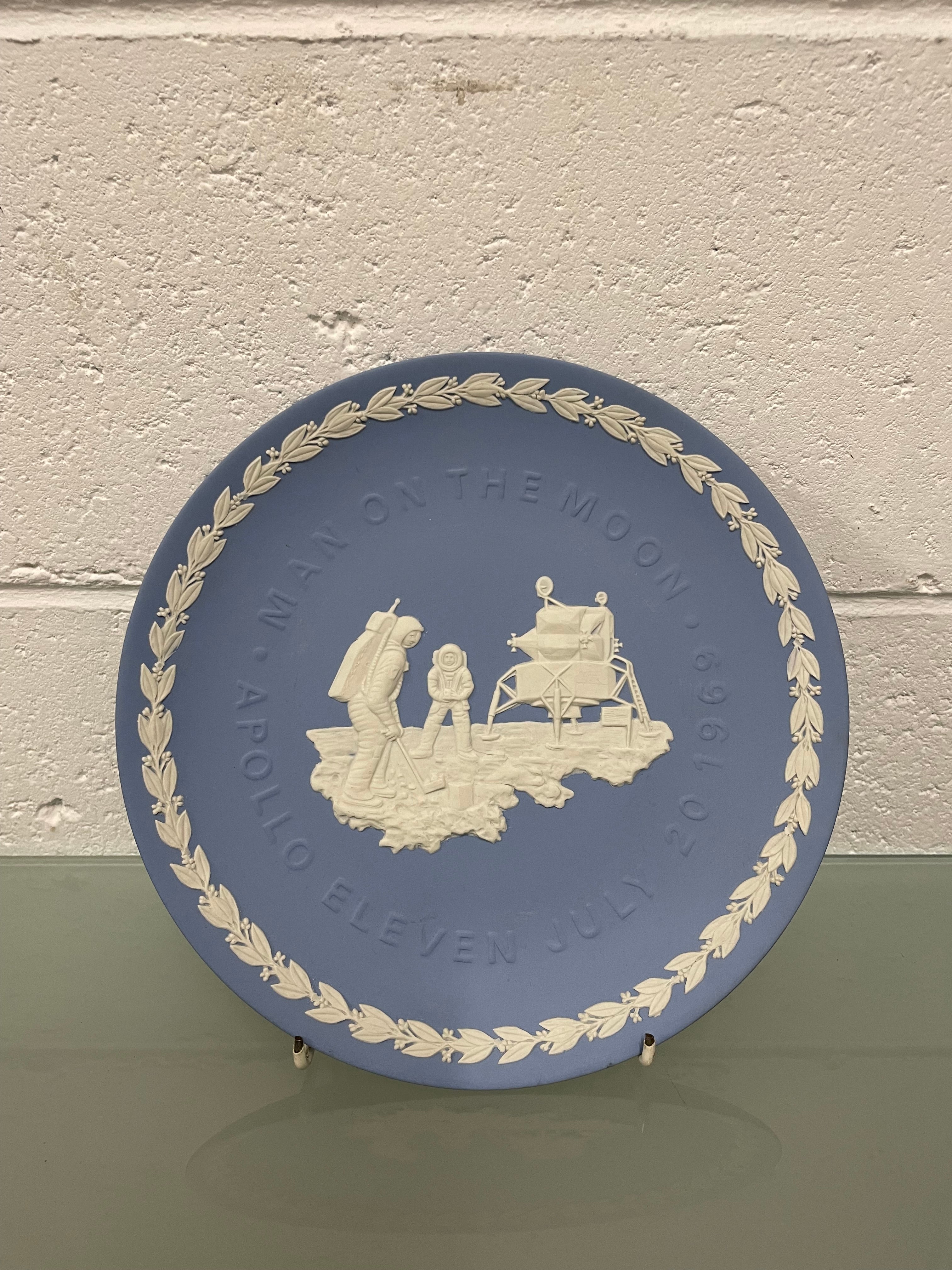 Wedgwood Apollo Landing Plate 'Man on the Moon' | Antique & Vintage | Moonee Ponds Antiques | Australia Wide Delivery