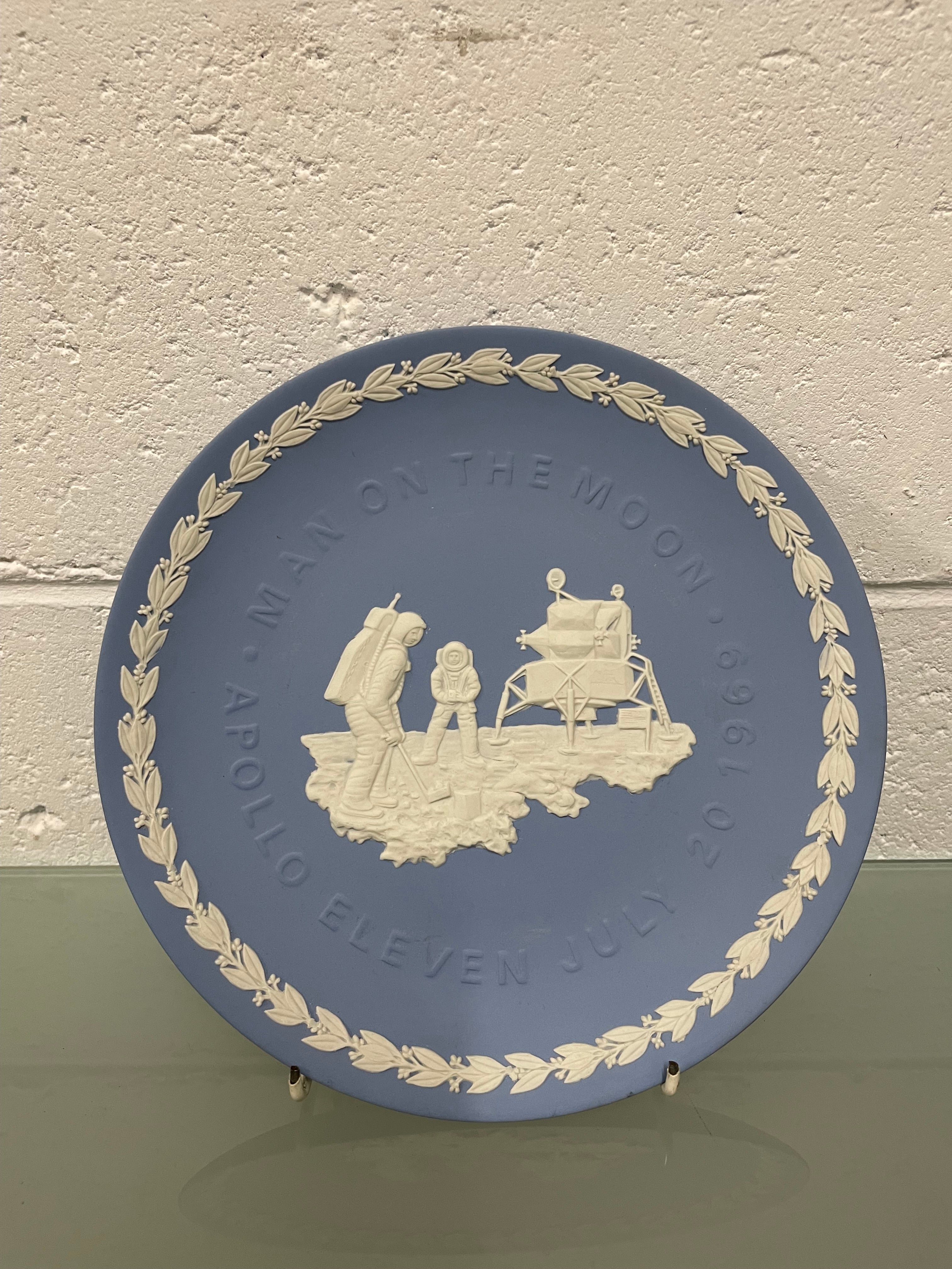 Wedgwood Apollo Landing Plate 'Man on the Moon' | Antique & Vintage | Moonee Ponds Antiques | Australia Wide Delivery