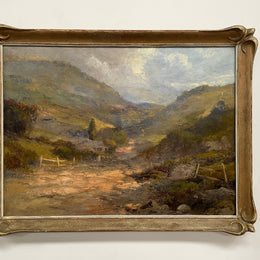 Beautiful Australian Landscape Oil on Canvas Framed Painting