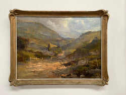 Beautiful Australian Landscape Oil on Canvas Framed Painting | Antique & Vintage | Moonee Ponds Antiques | Australia Wide Delivery
