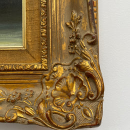 Very pretty oil on canvas painting of flowers in a vase in the most beautiful colours. Signed by the artist and framed in a ornate gilt frame. Ready to hang. Sourced directly from France and in good original condition. 