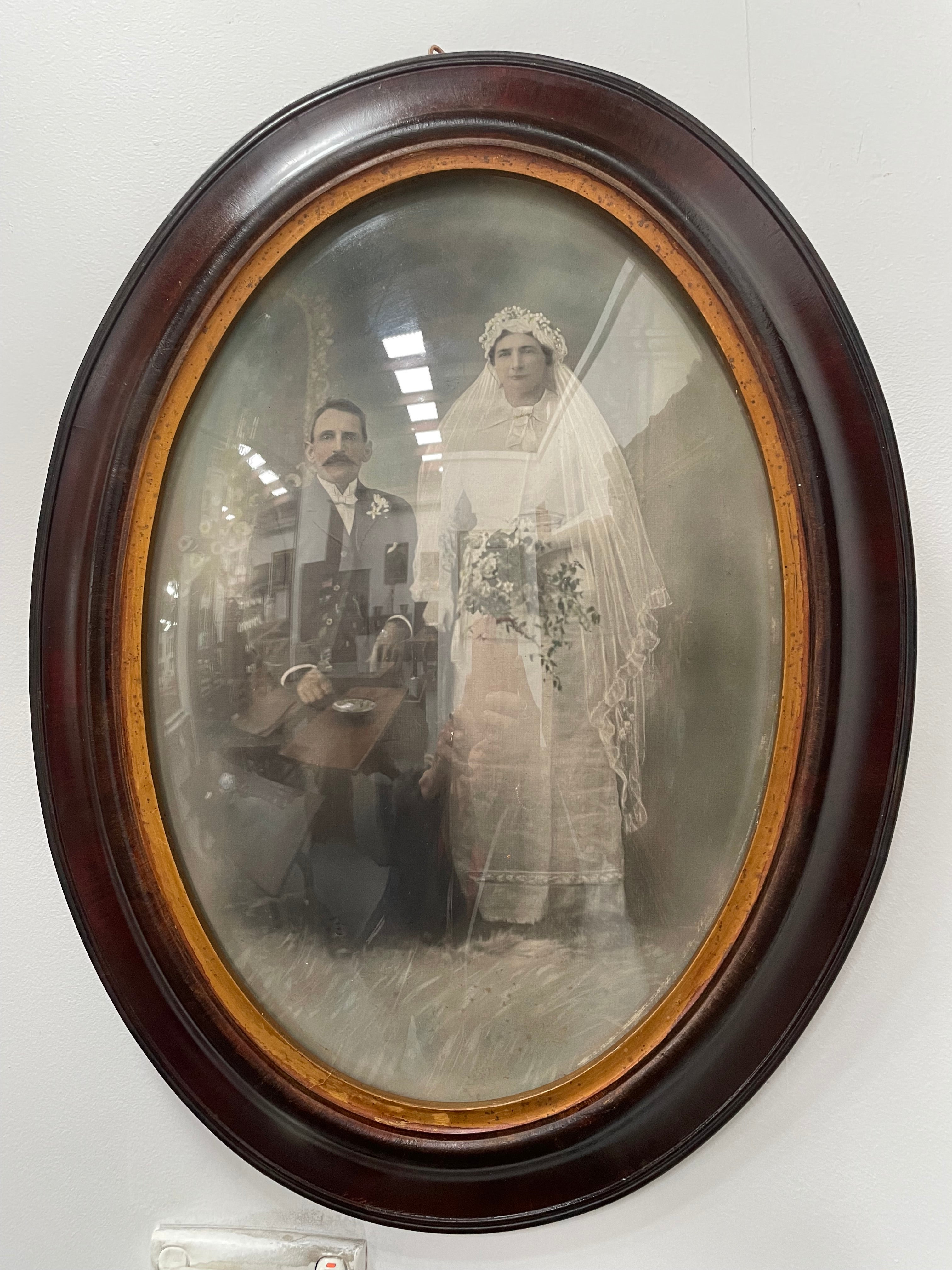Beautiful Oval Art Deco Photo Frame | Antique & Vintage | Moonee Ponds Antiques | Australia Wide Delivery