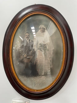 Beautiful Oval Art Deco Photo Frame | Antique & Vintage | Moonee Ponds Antiques | Australia Wide Delivery