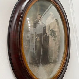 Beautiful Oval Art Deco Photo Frame