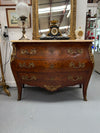 French Mid 20th Century Three Drawer Marquetry Inlaid Commode | Antique & Vintage | Moonee Ponds Antiques | Australia Wide Delivery