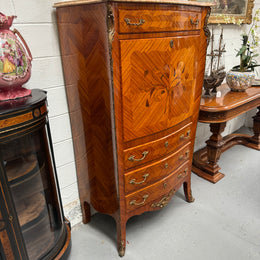 Louis XV Style Kingwood Secretaire a Abattant With Drop Front Writing Bureau