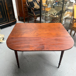 Regency Mahogany Pembroke Table With Two Drop Leaves