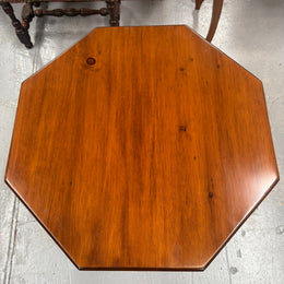 Edwardian Octagonal Topped Occasional Table