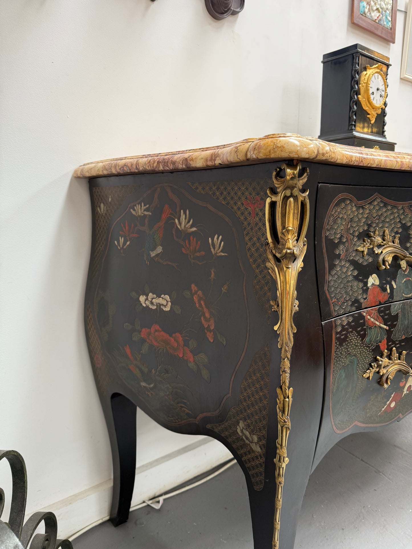 Outstanding French 19th Cent. Chinoiserie Style Commode