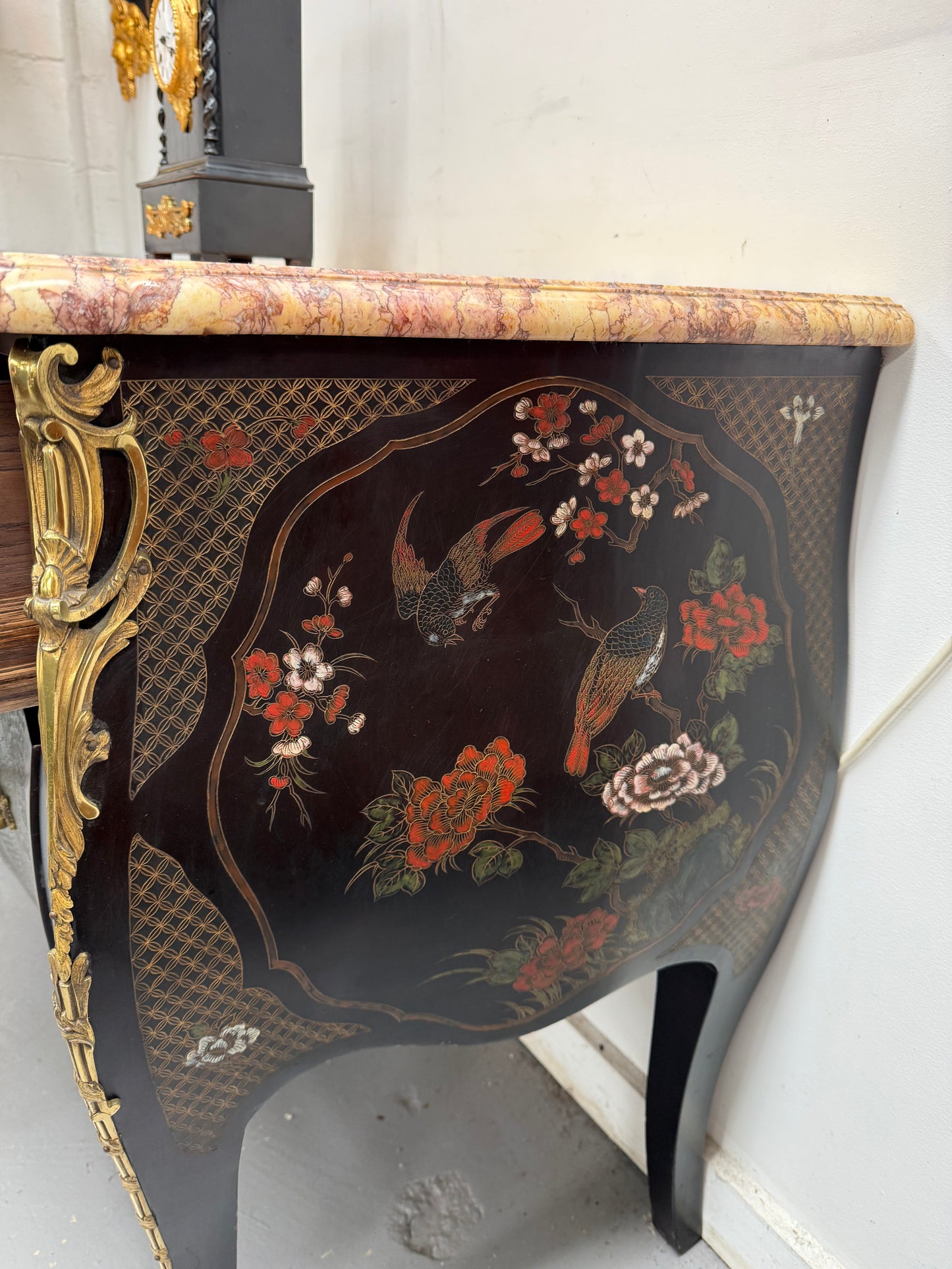 Outstanding French 19th Cent. Chinoiserie Style Commode