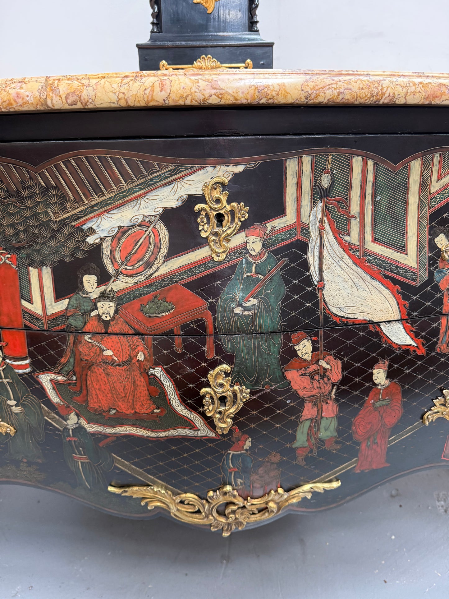 Outstanding French 19th Cent. Chinoiserie Style Commode