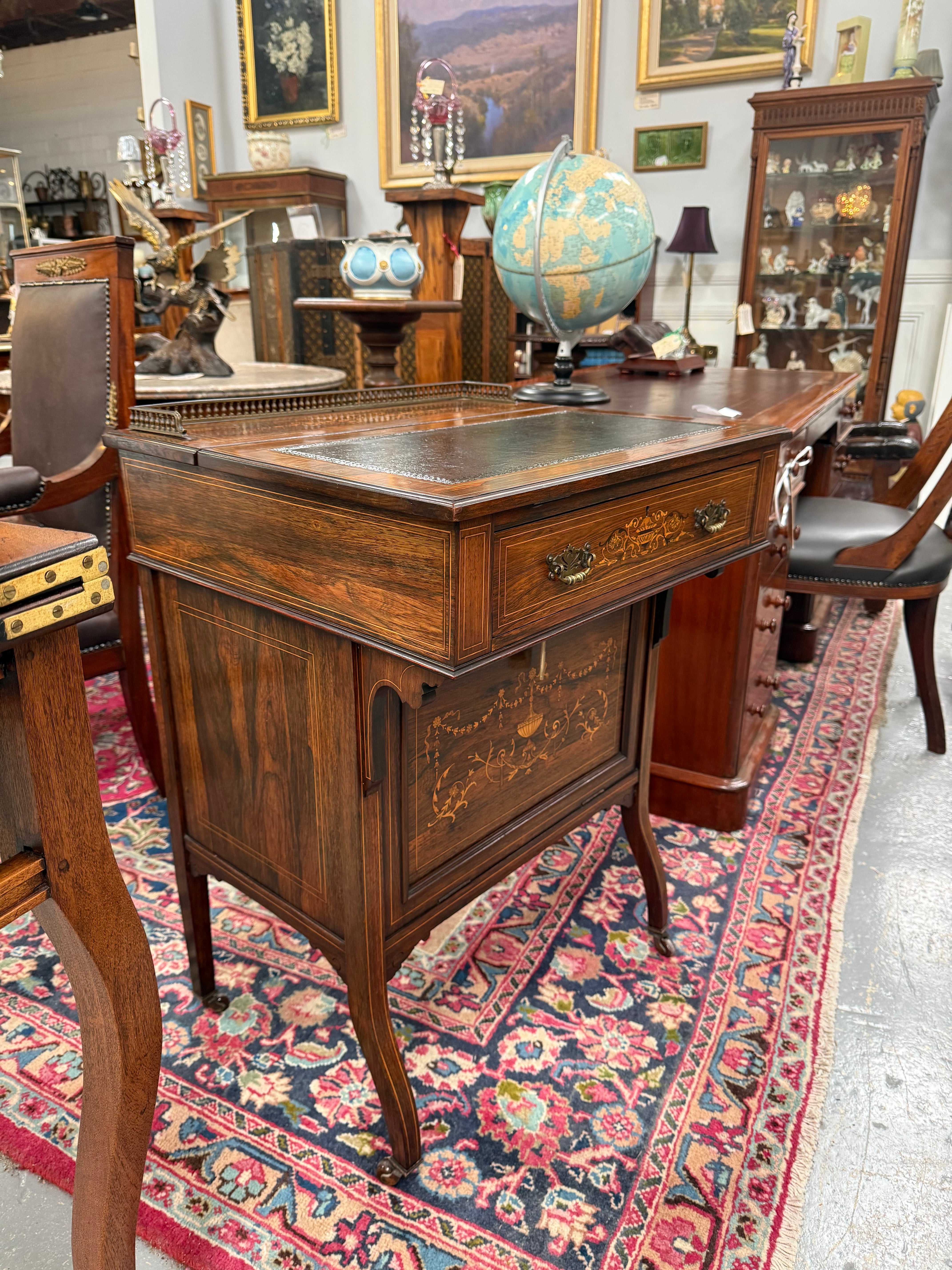 Edwardian Metamorphic Davenport | Antique & Vintage | Moonee Ponds Antiques | Australia Wide