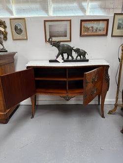 French Louis XV Style Parquetry Commode Style Side Cabinet | Antique & Vintage | Moonee Ponds Antiques | Australia Wide Delivery