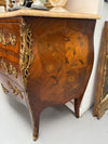 French Mid 20th Century Three Drawer Marquetry Inlaid Commode | Antique & Vintage | Moonee Ponds Antiques | Australia Wide Delivery