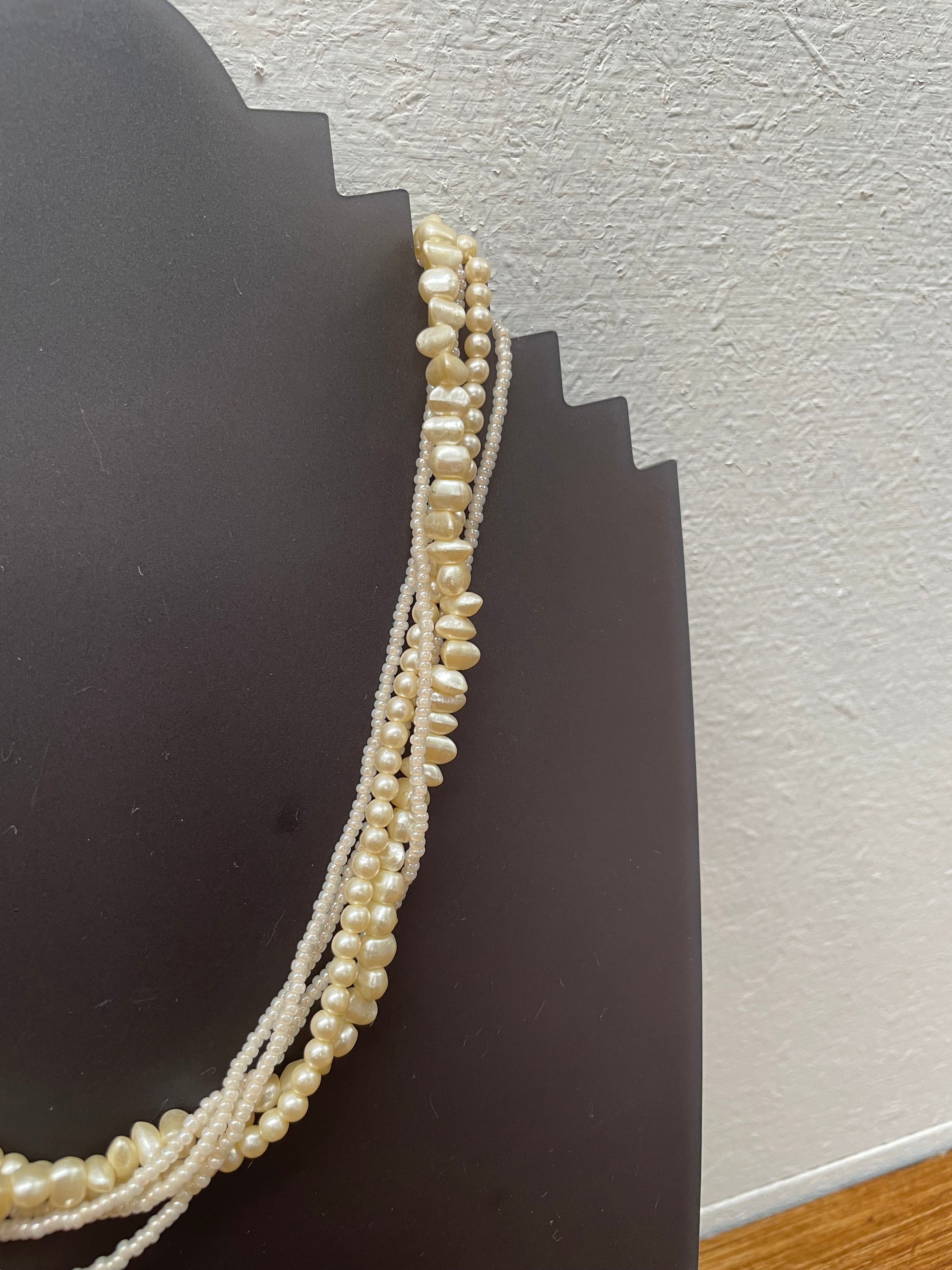 Vintage Pearl & Seed Pearl Necklace | Antique & Vintage | Moonee Ponds Antiques | Australia Wide Delivery