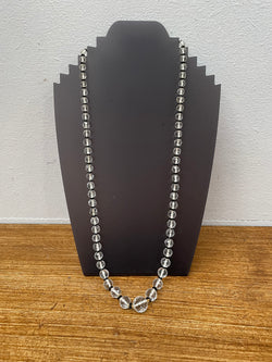 Stylish Vintage Art Deco Style Crystal & Jet Necklace | Antique & Vintage | Moonee Ponds Antiques | Australia Wide Delivery