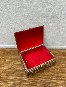 Vintage Italian Gilt Metal Trinket Box | Antique & Vintage | Moonee Ponds Antiques | Australia Wide Delivery