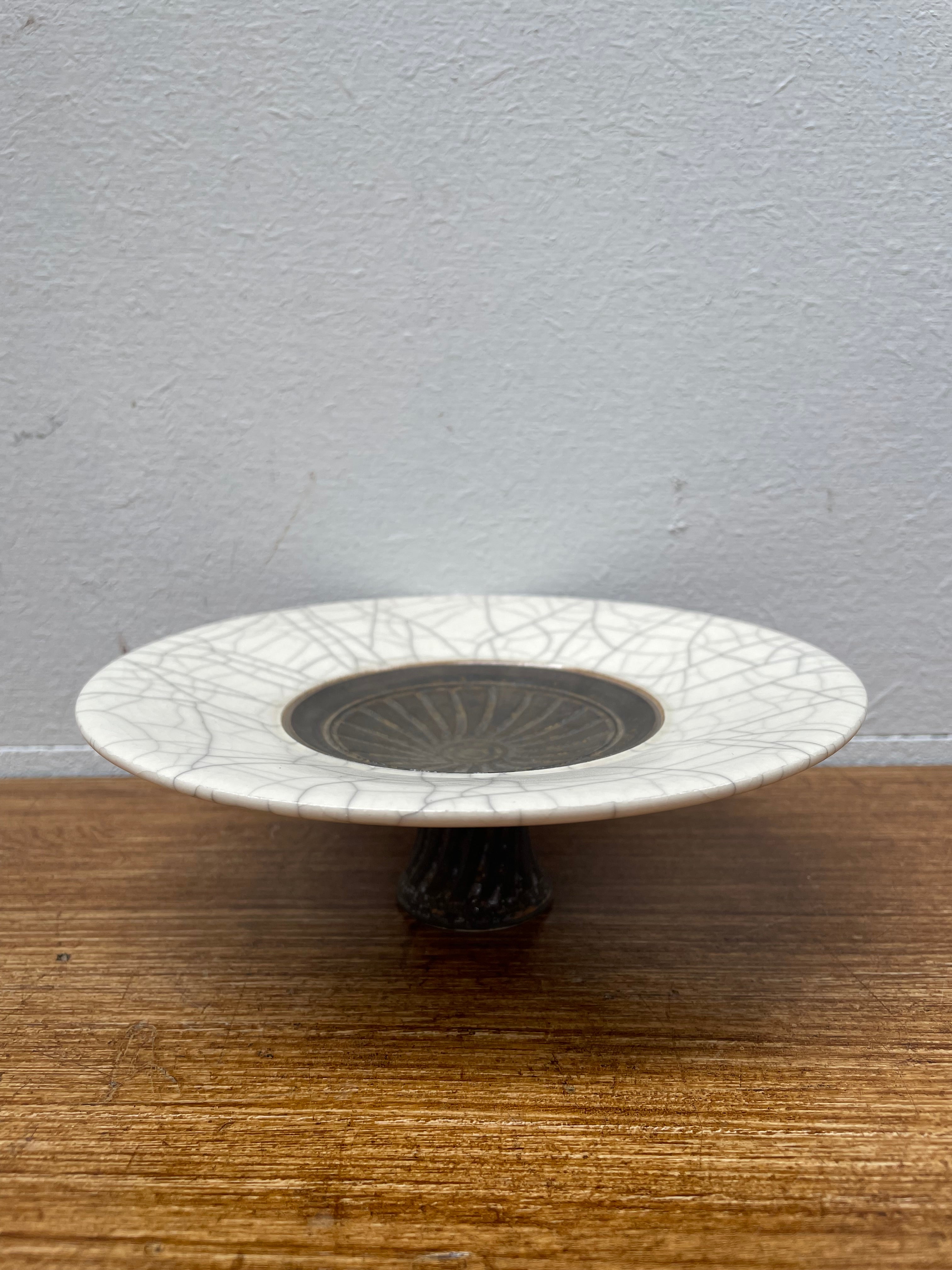 Modern Studio Pottery Comport Dish | Antique & Vintage | Moonee Ponds Antiques | Australia Wide Delivery