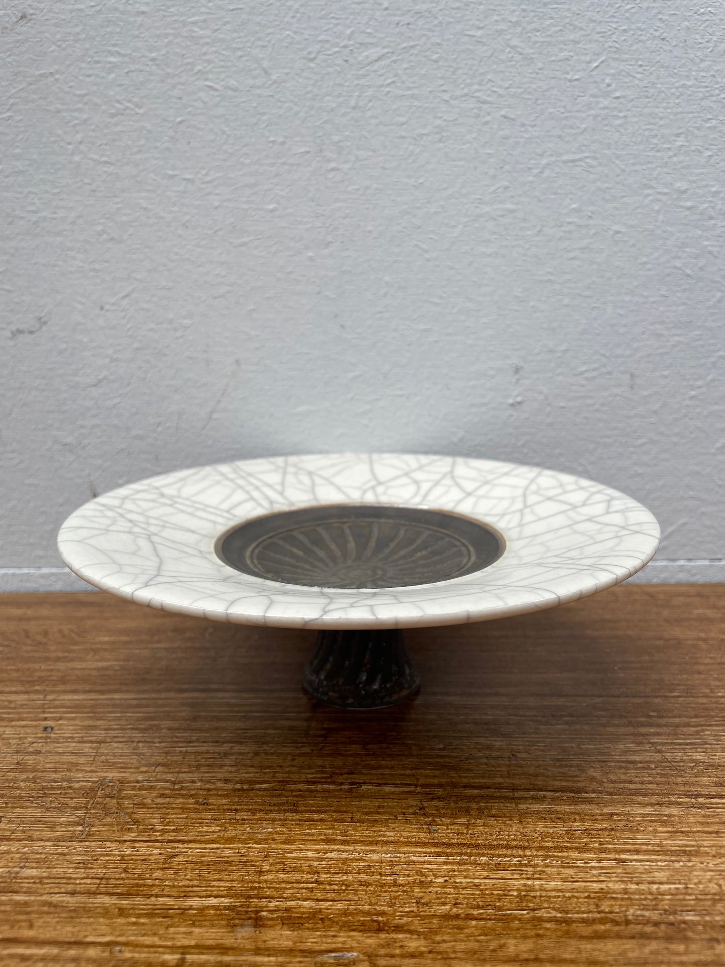 Modern Studio Pottery Comport Dish