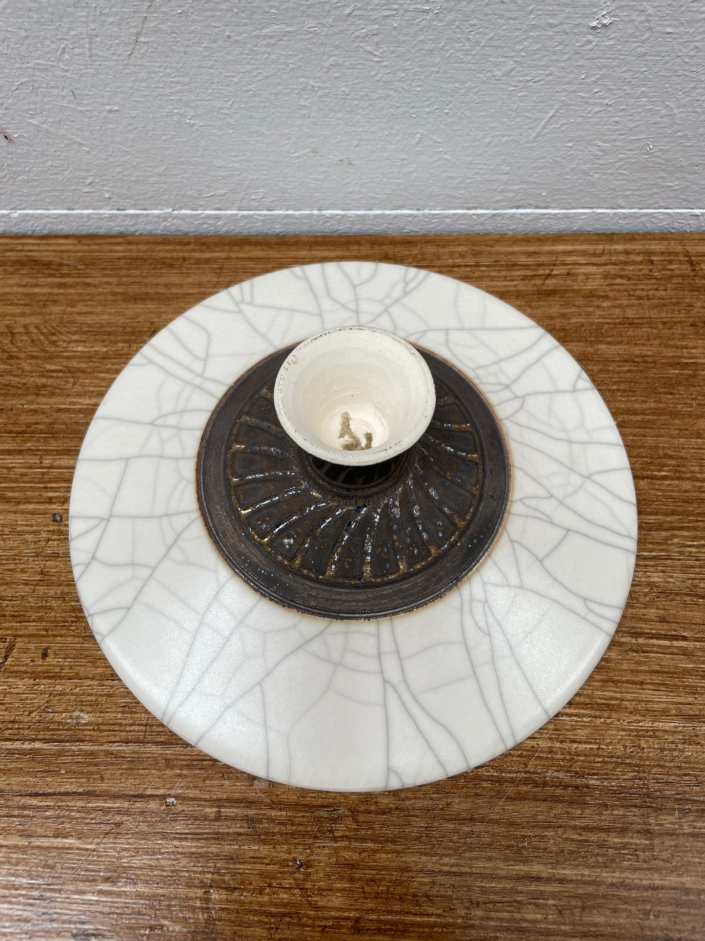 Modern Studio Pottery Comport Dish