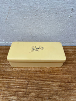 Vintage Xylonite Studs Box | Antique & Vintage | Moonee Ponds Antiques | Australia Wide Delivery