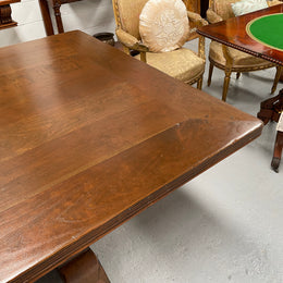 Vintage French  Elm Farmhouse Style Dining Table