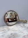 Art Nouveau Cherub & Maiden Embossed EPNS Mirror | Antique & Vintage | Moonee Ponds Antiques | Australia Wide Delivery