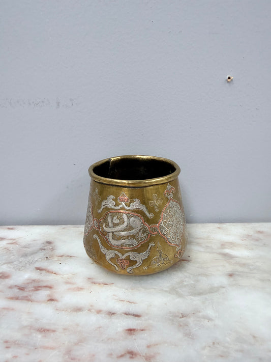 Antique 19th Century Damascus Ware Pot/Vase