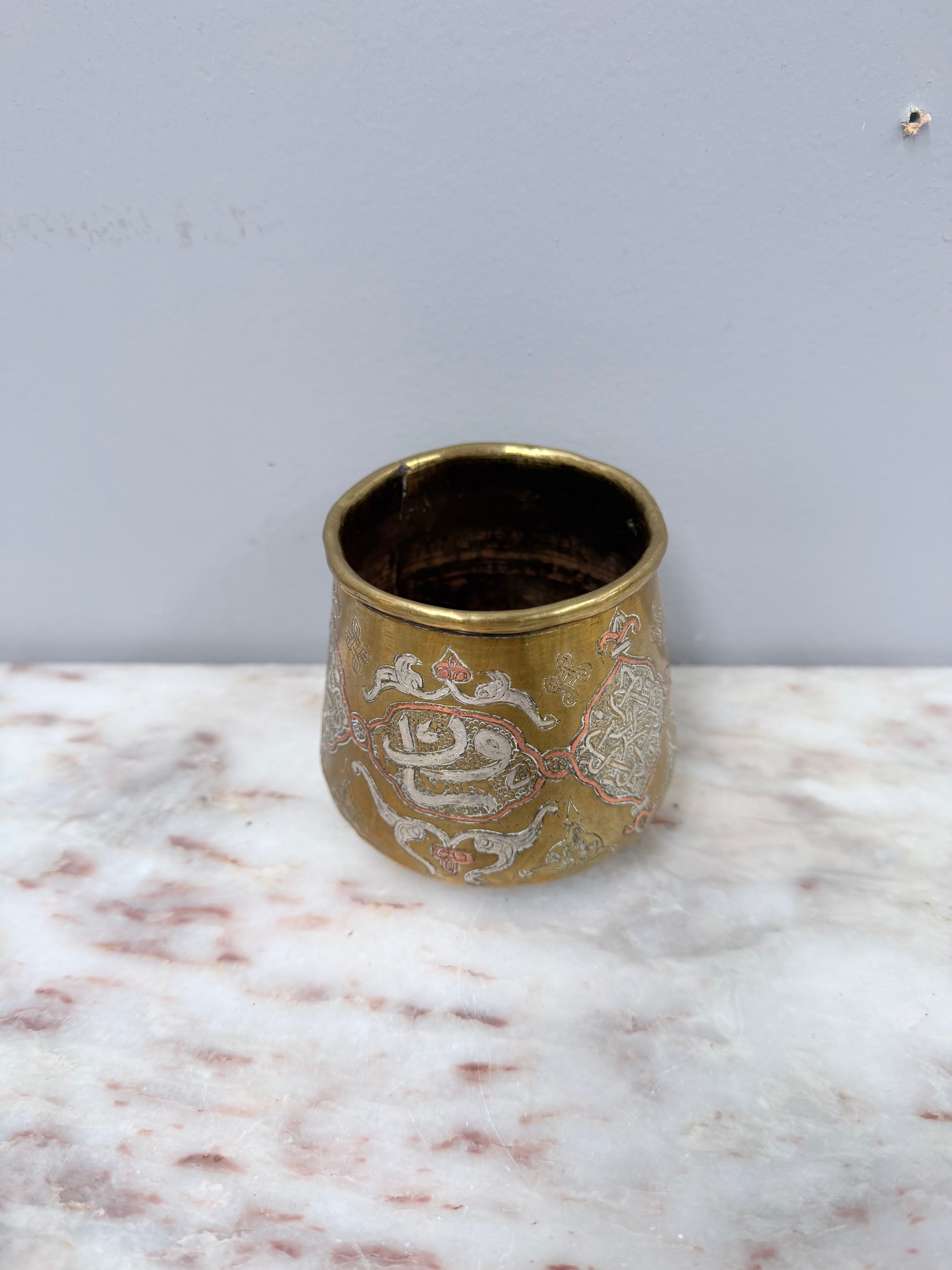Antique 19th Century Damascus Ware Pot/Vase | Antique & Vintage | Moonee Ponds Antiques | Australia Wide Delivery