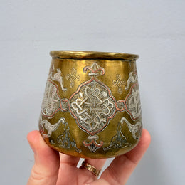 Antique 19th Century Damascus Ware Pot/Vase