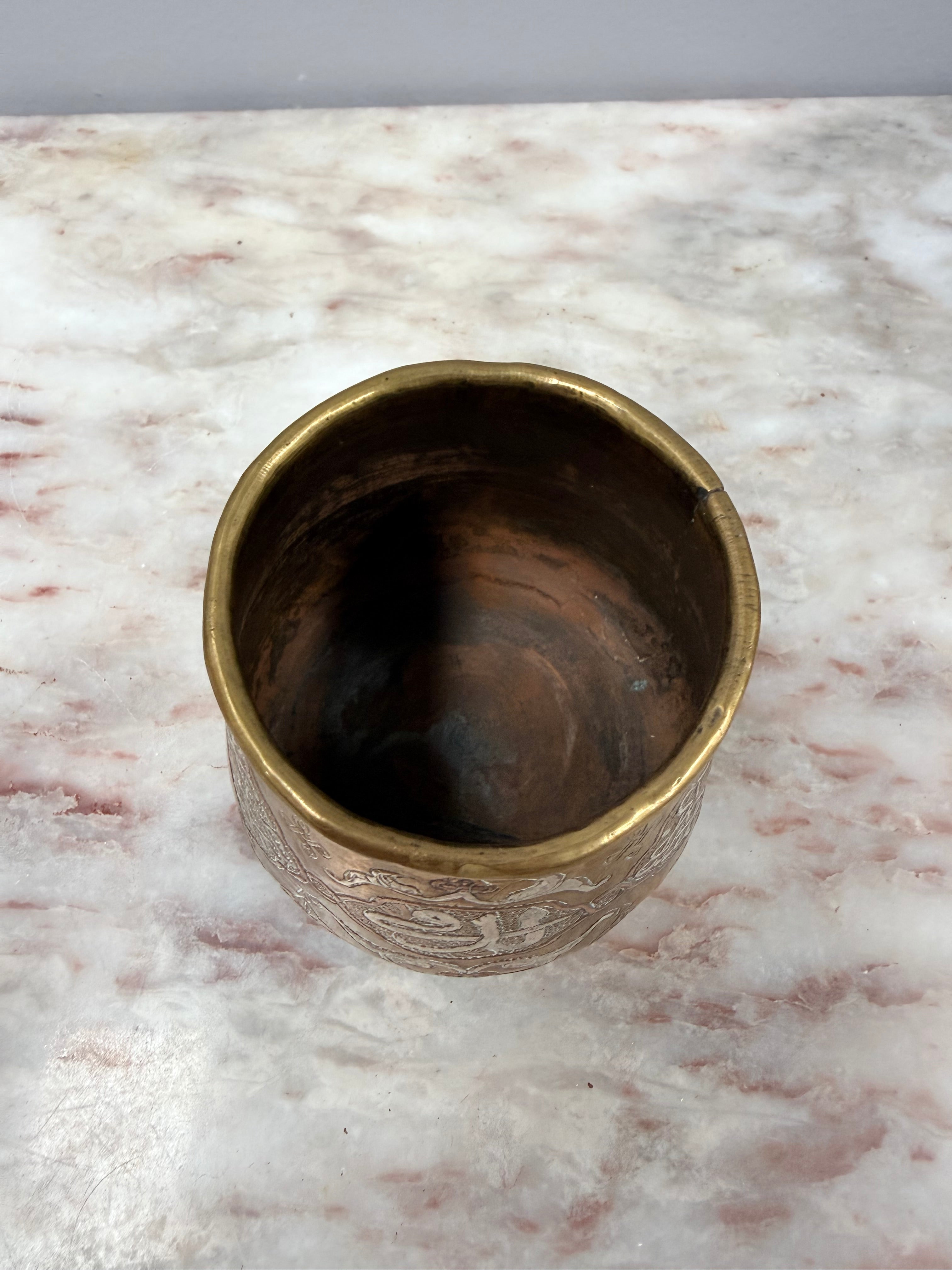 Antique 19th Century Damascus Ware Pot/Vase | Antique & Vintage | Moonee Ponds Antiques | Australia Wide Delivery
