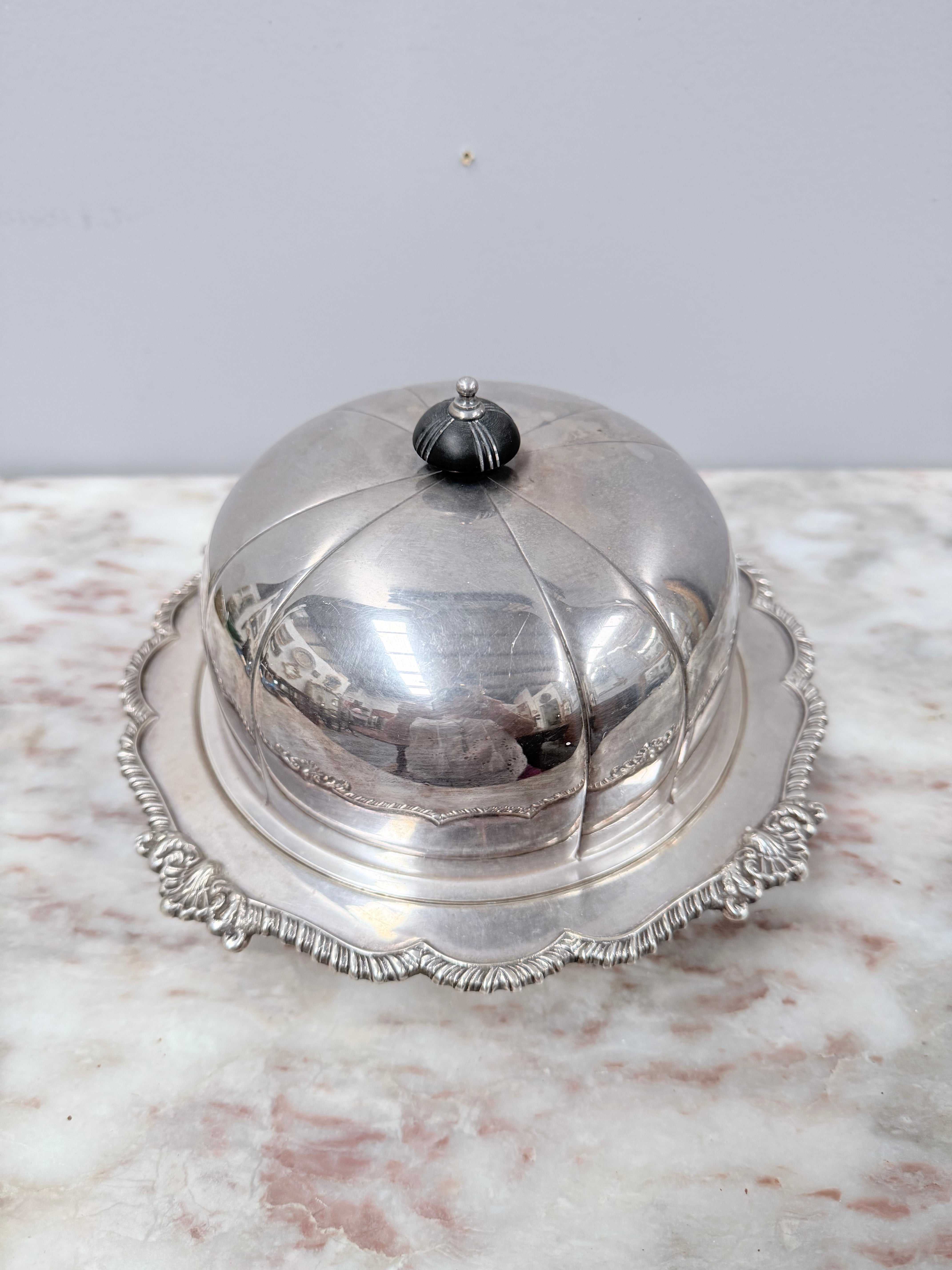Quality "Harrison Brothers" Silver Plated Muffin / Warming Dish & Cover | Antique & Vintage | Moonee Ponds Antiques | Australia Wide Delivery