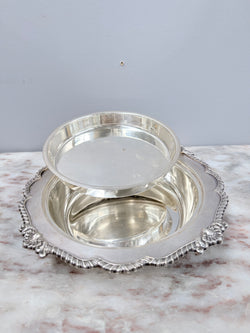 Quality "Harrison Brothers" Silver Plated Muffin / Warming Dish & Cover | Antique & Vintage | Moonee Ponds Antiques | Australia Wide Delivery