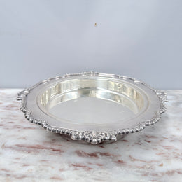 Quality "Harrison Brothers" Silver Plated Muffin / Warming Dish & Cover