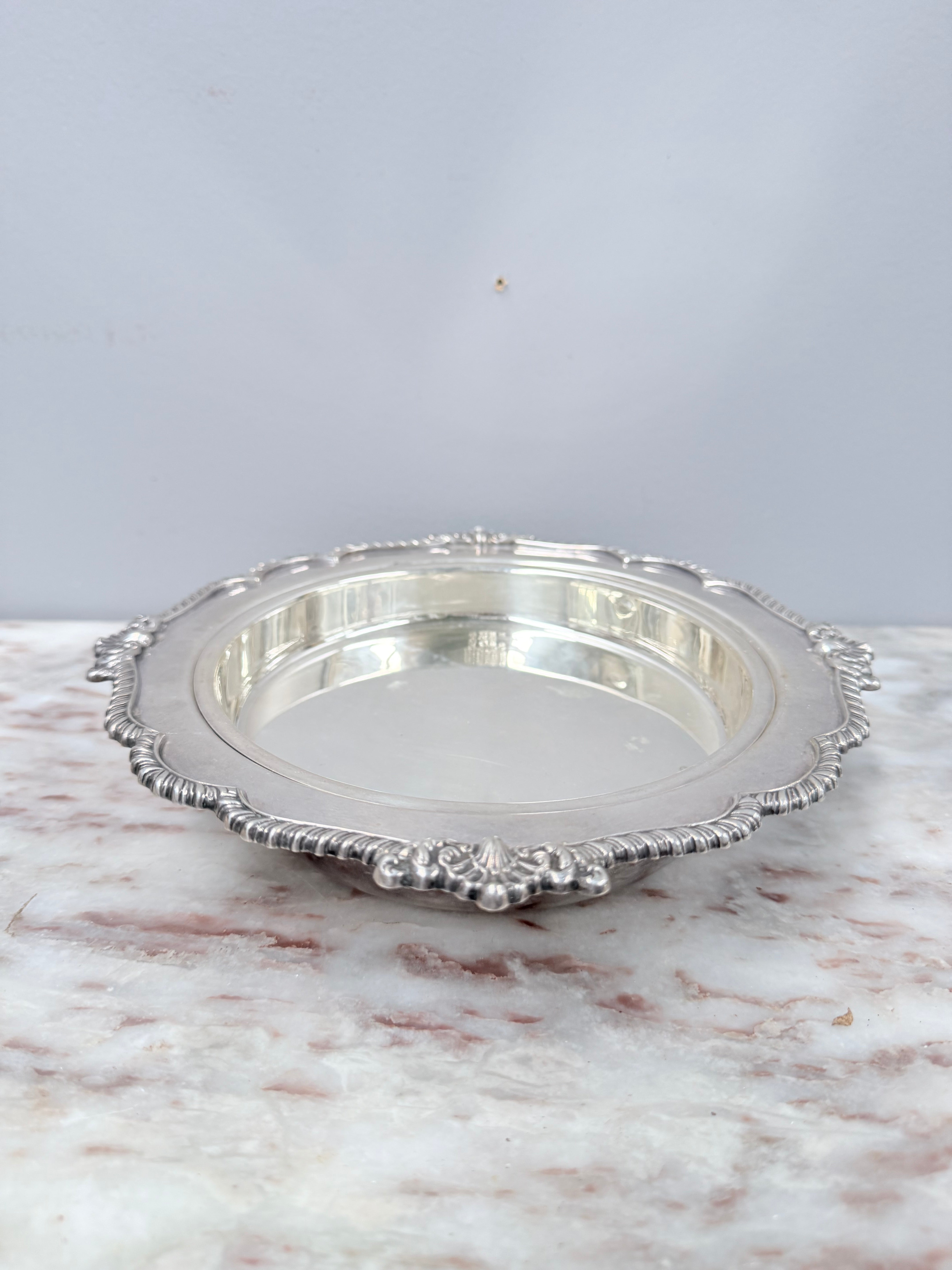 Quality "Harrison Brothers" Silver Plated Muffin / Warming Dish & Cover | Antique & Vintage | Moonee Ponds Antiques | Australia Wide Delivery