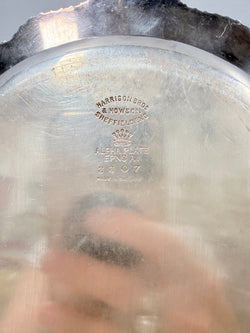 Quality "Harrison Brothers" Silver Plated Muffin / Warming Dish & Cover | Antique & Vintage | Moonee Ponds Antiques | Australia Wide Delivery