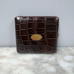 Vintage Leather Cigarette Carry Case