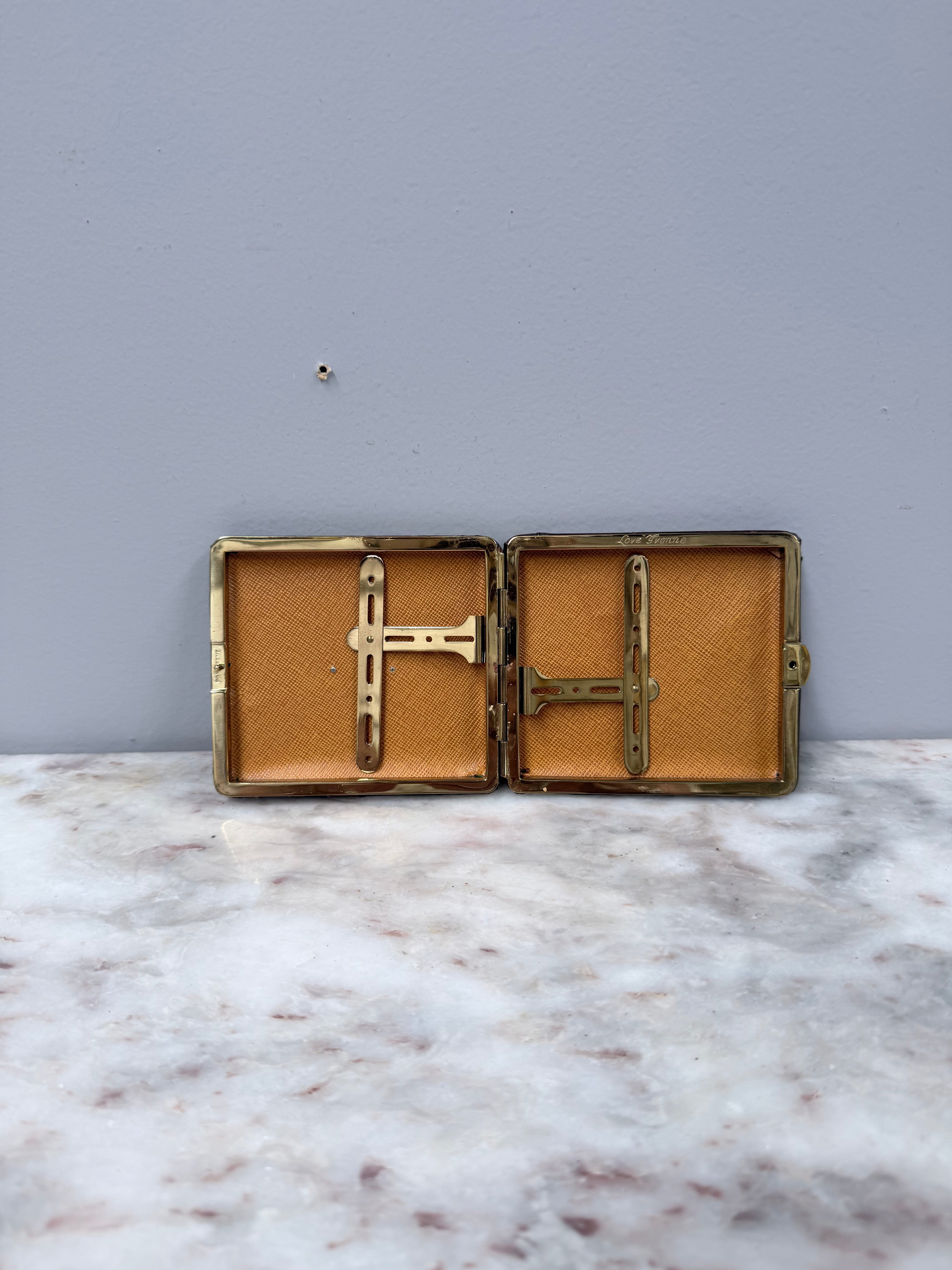 Vintage Leather Cigarette Carry Case