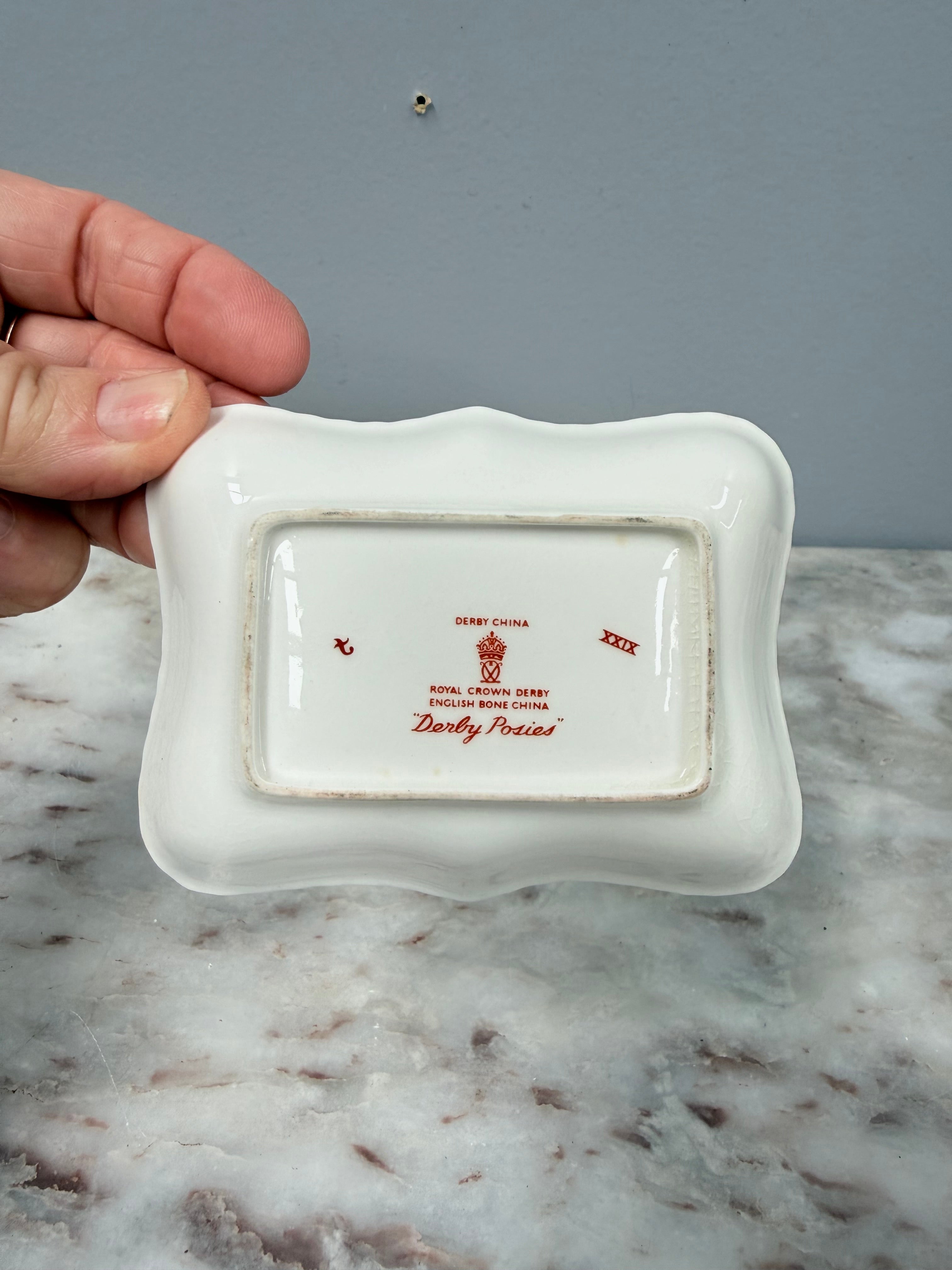 Royal |Crown Derby Small Dish | Antique & Vintage | Moonee Ponds Antiques | Australia Wide